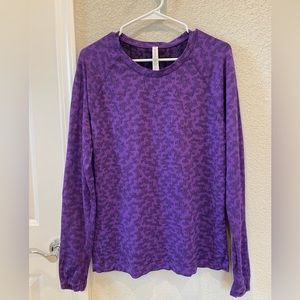 Athleta Printed Momentum Top size XL